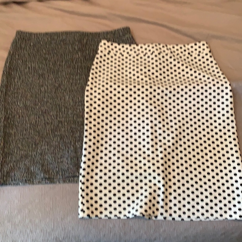 Two skirts stretchy